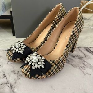 Make An Offer - Plaid Heels